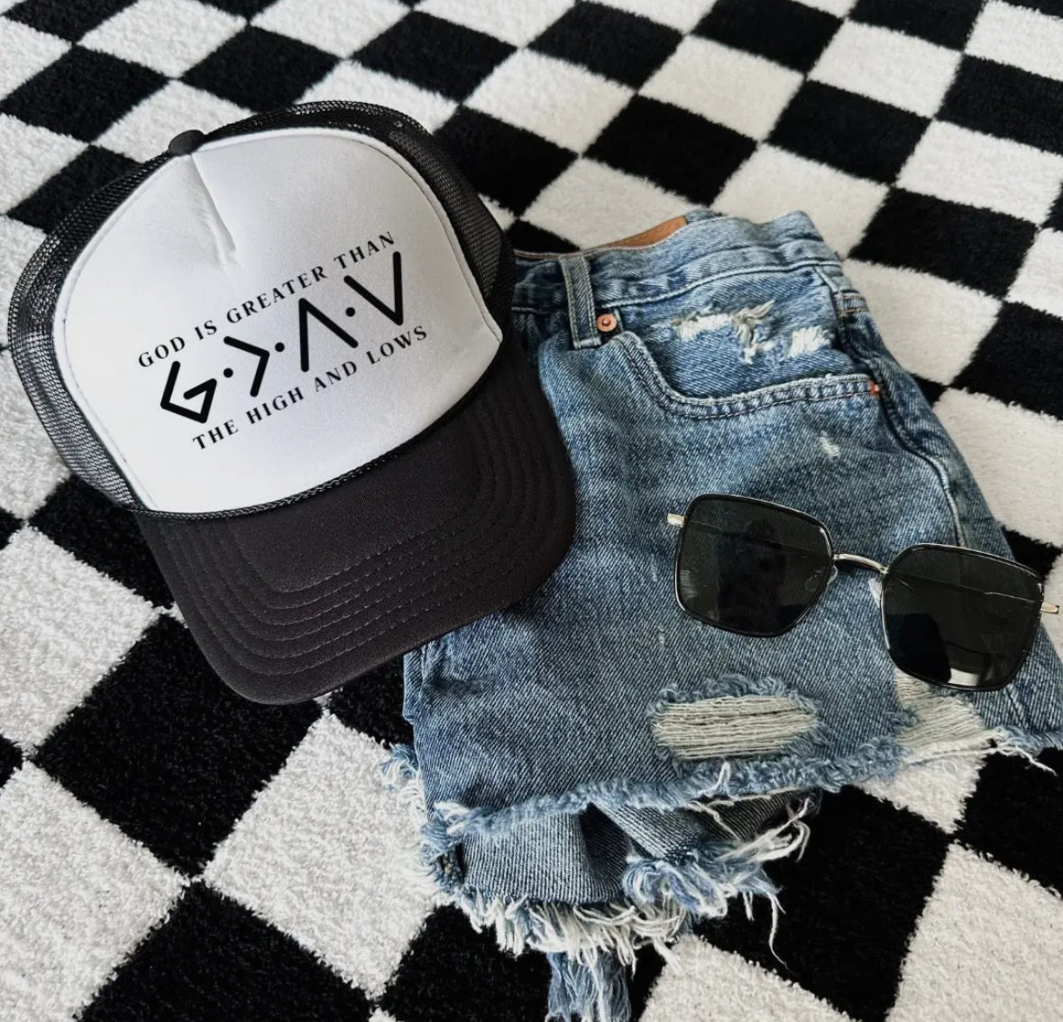 God is Greater Than Trucker Hat
