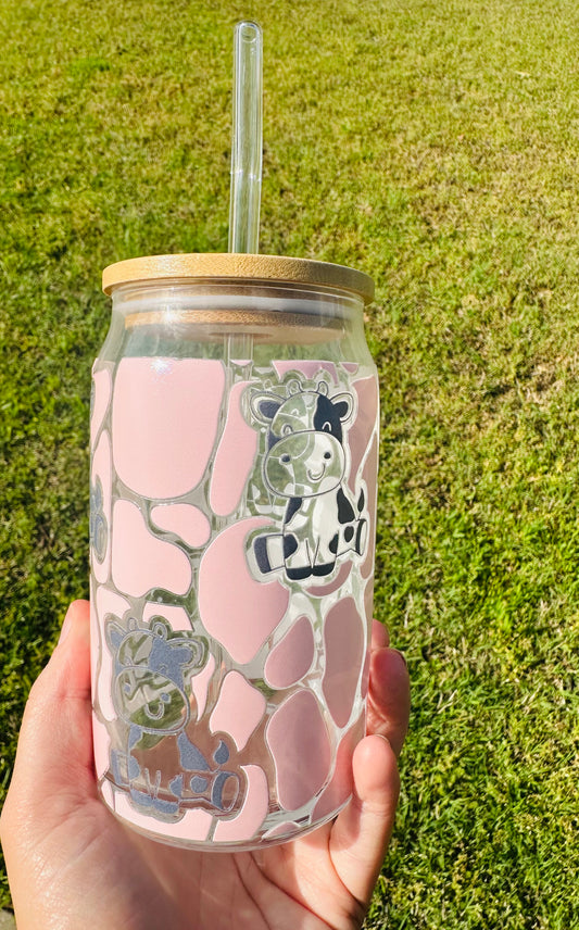 16oz Glass Libbey Can Cup