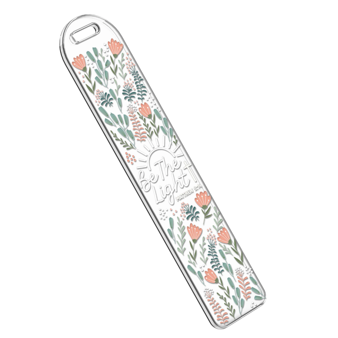 Be The Light-Pink Bookmark
