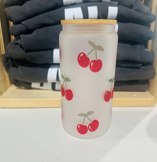 Cherry Glass Libbey