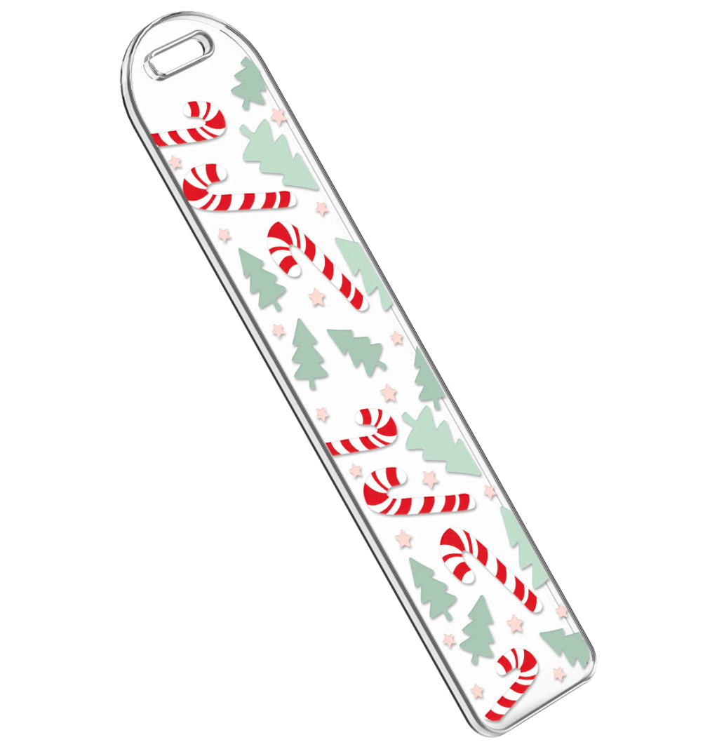 Pastel Christmas Tree Bookmark