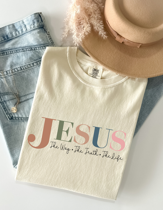 Jesus- The Way The Truth The Life T-Shirt