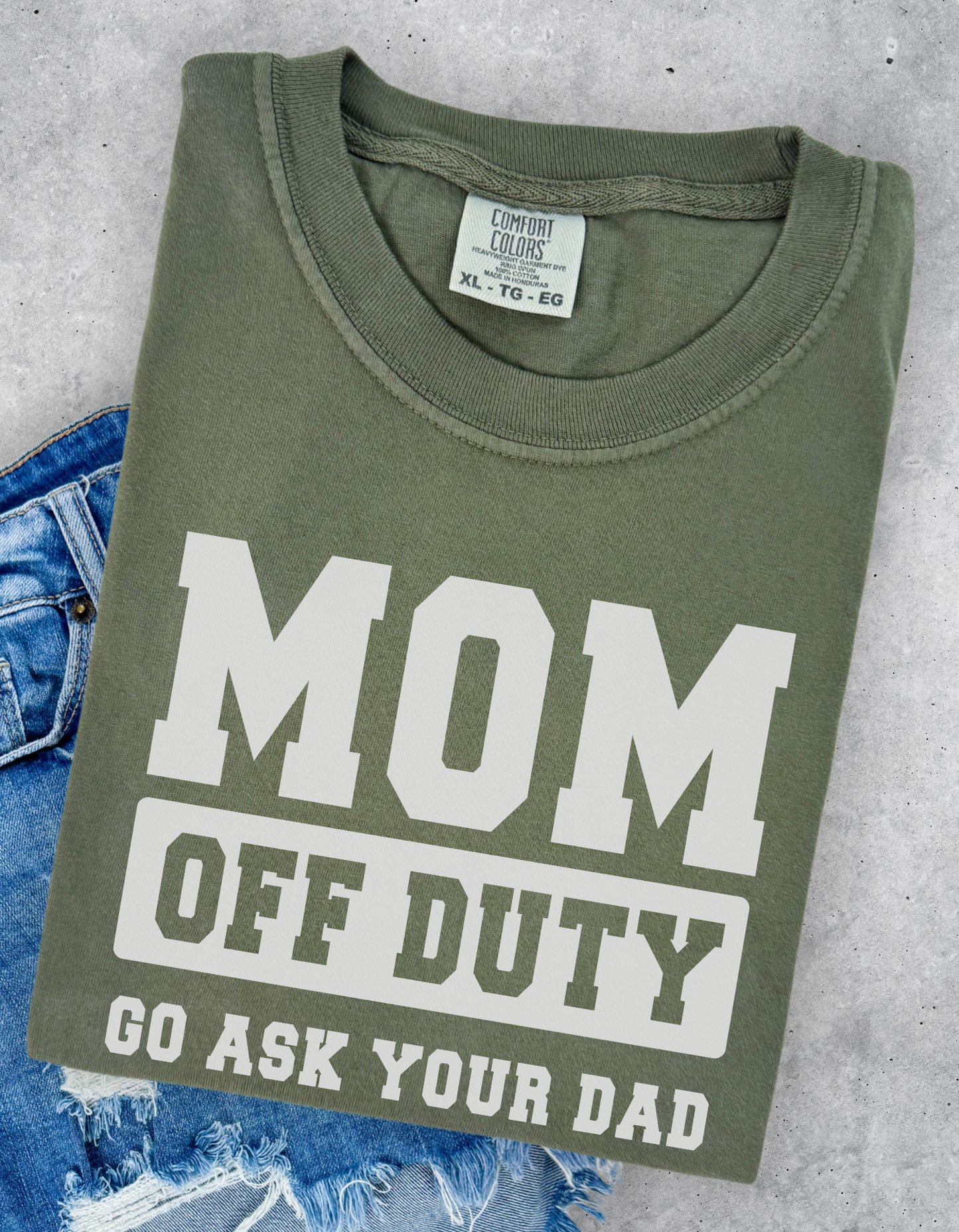 Mom Off Duty Tee